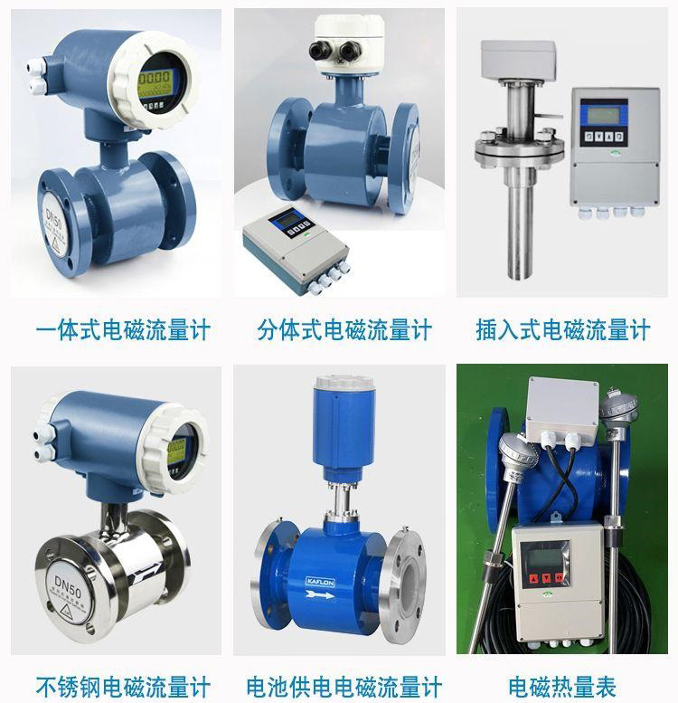 防腐型電磁流量計產品分類圖