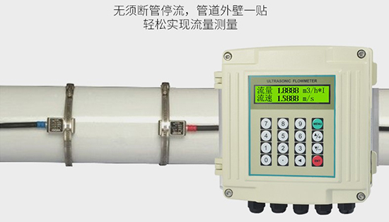 衛生型液體流量計現場安裝使用圖